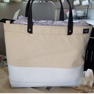 Deep Industrial Canvas Nat/White.